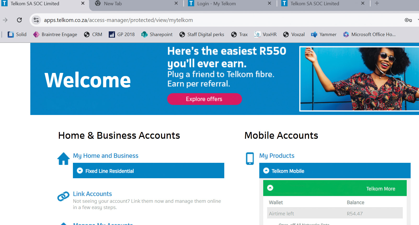 2 | Vox | Check your Telkom usage