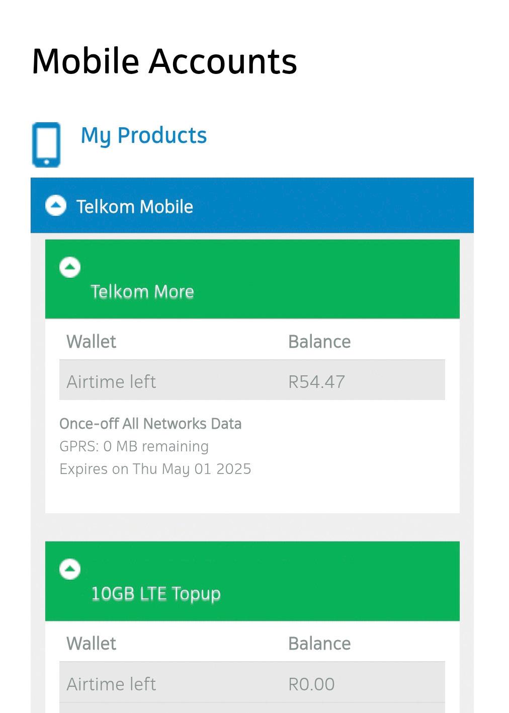 3 | Vox | Check your Telkom usage