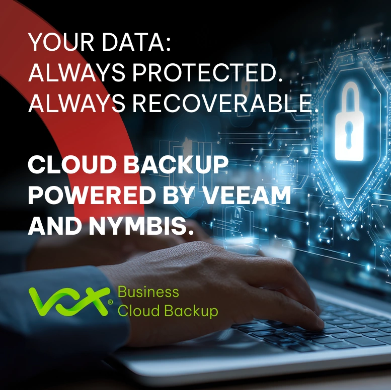 Cloud Backup Menu 2 | Vox | More