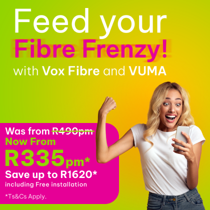 Fibre Frenzy Oct Menu 2 | Vox | Fibre & Wireless
