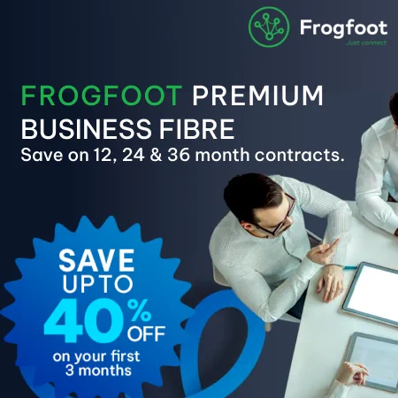 frogfoot fttb promo | Vox | Fibre & Wireless