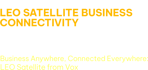 Headline and Copy copy | Vox | Satellite
