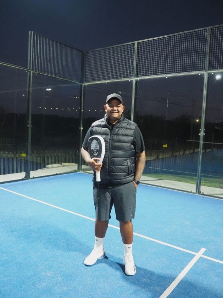 Nate on padel court | Vox | Heading Up the PMO with Leadership, Presence and Empathy