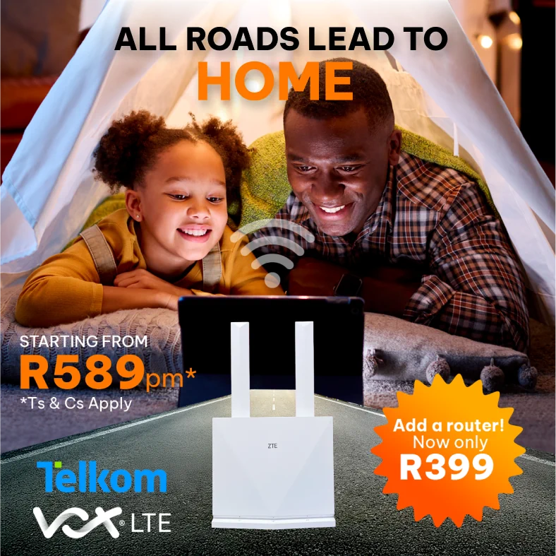 Telkom LTEPromo Desktop Router | Vox | Campaign | Telkom LTE Promo
