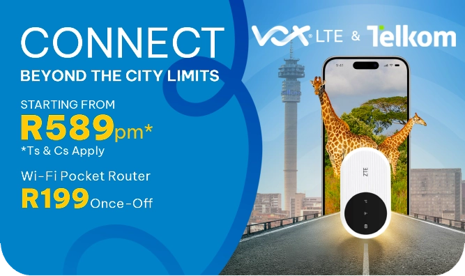 Telkom Promo Banner Desktop | Vox | LTE