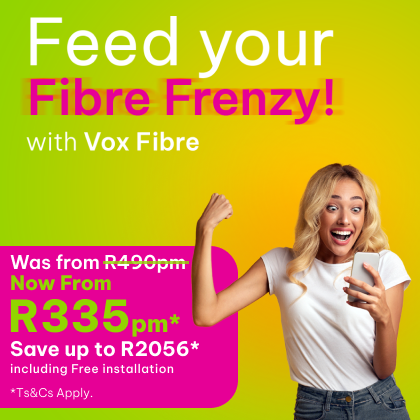 Fibre Frenzy Oct Menu 3 | Vox | Fibre & Wireless