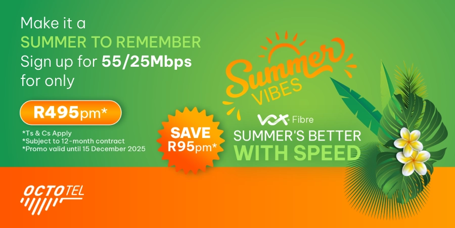 Octotel SummerPromo Mobile Web Banner | Vox | Campaign | Octotel