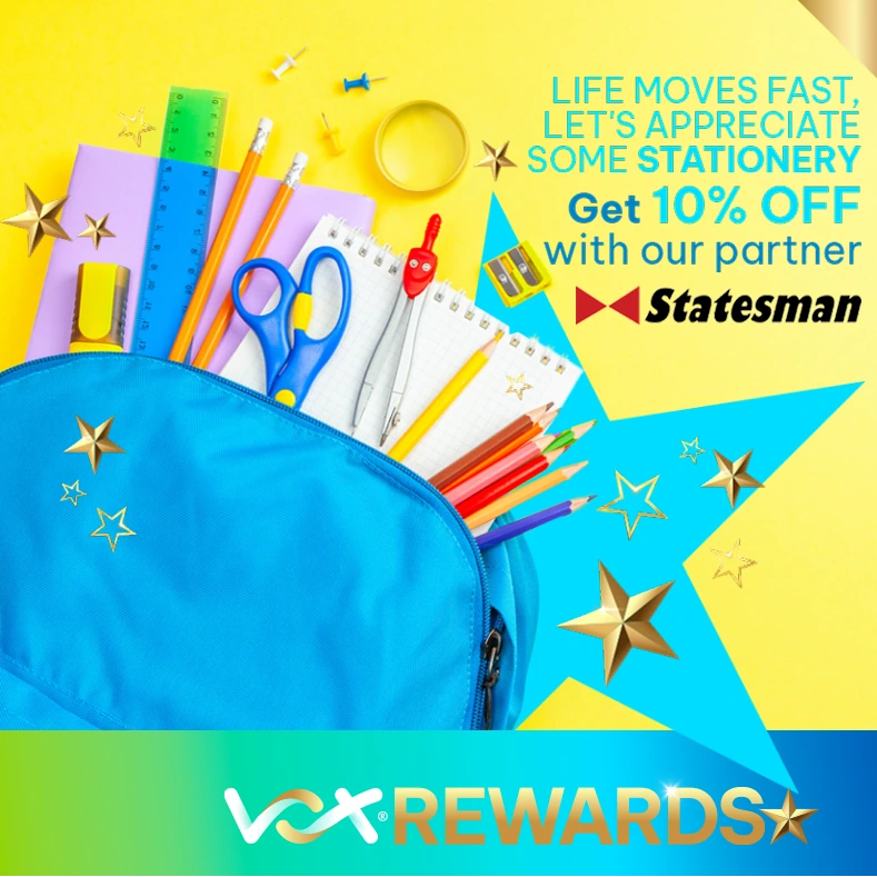 Website Stationary Launch | Vox | Vox Rewards