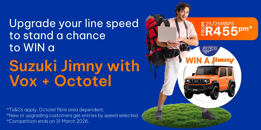 Octotel Jimny Page Banner Mobile 1 Octotel Jimny Page Banner Mobile 1 | Vox | Campaign | Octotel