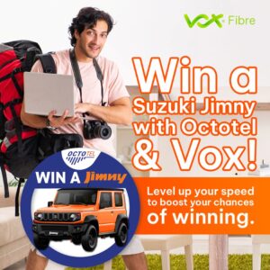 Win a Suzuki Jimny with Octotel and Vox