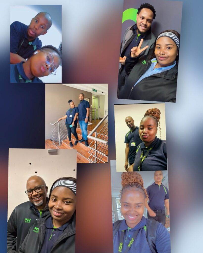 Lerato with colleagues | Vox | Bringing the Calm and the Cupcakes – It’s a Winning Combination!