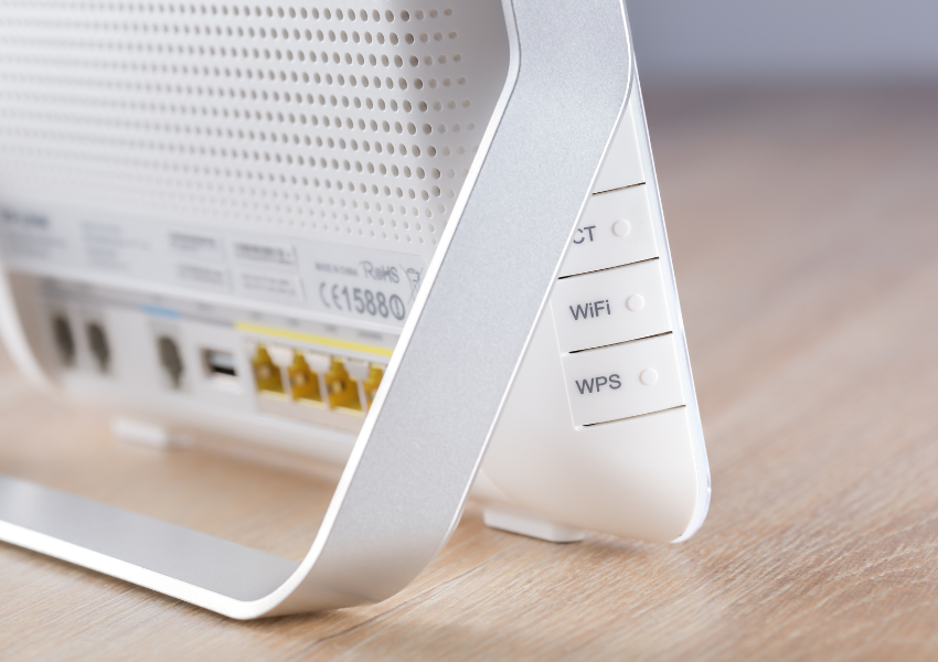 Router detailing Fibre Connectivity