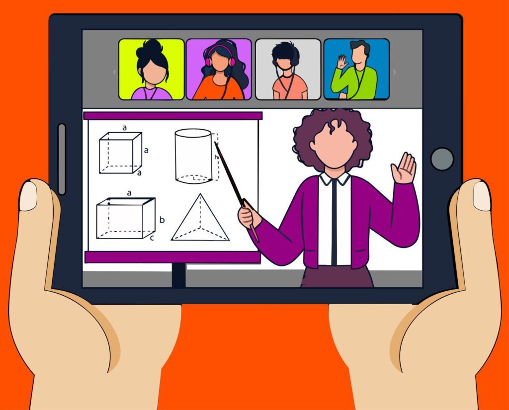 Vivienne Illustrations 06 | Vox | Setting Up Your Kids for Successful Online Learning