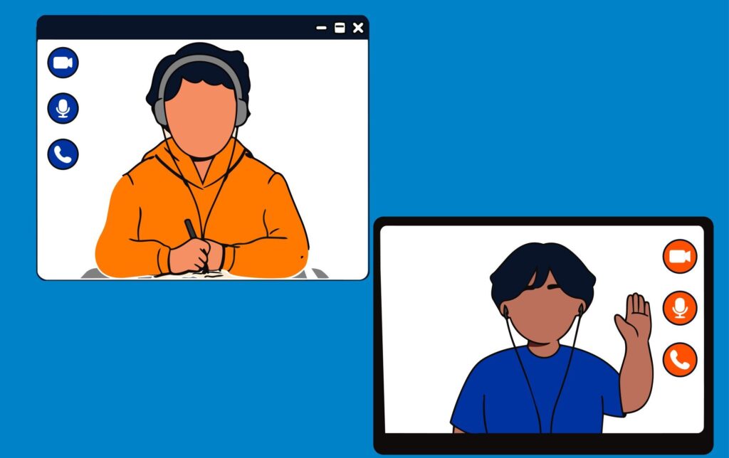 Vivienne Illustrations 07 | Vox | Setting Up Your Kids for Successful Online Learning