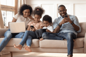 Family in home | Vox | Stop Being a Technology Dinosaur!